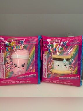 Taba Jelly Squishy Toy with Charm and Pouch set /2/